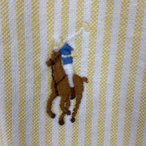 VTG RALPH LAUREN Blake Stripe Button Down Shirt - Picture 10 of 16